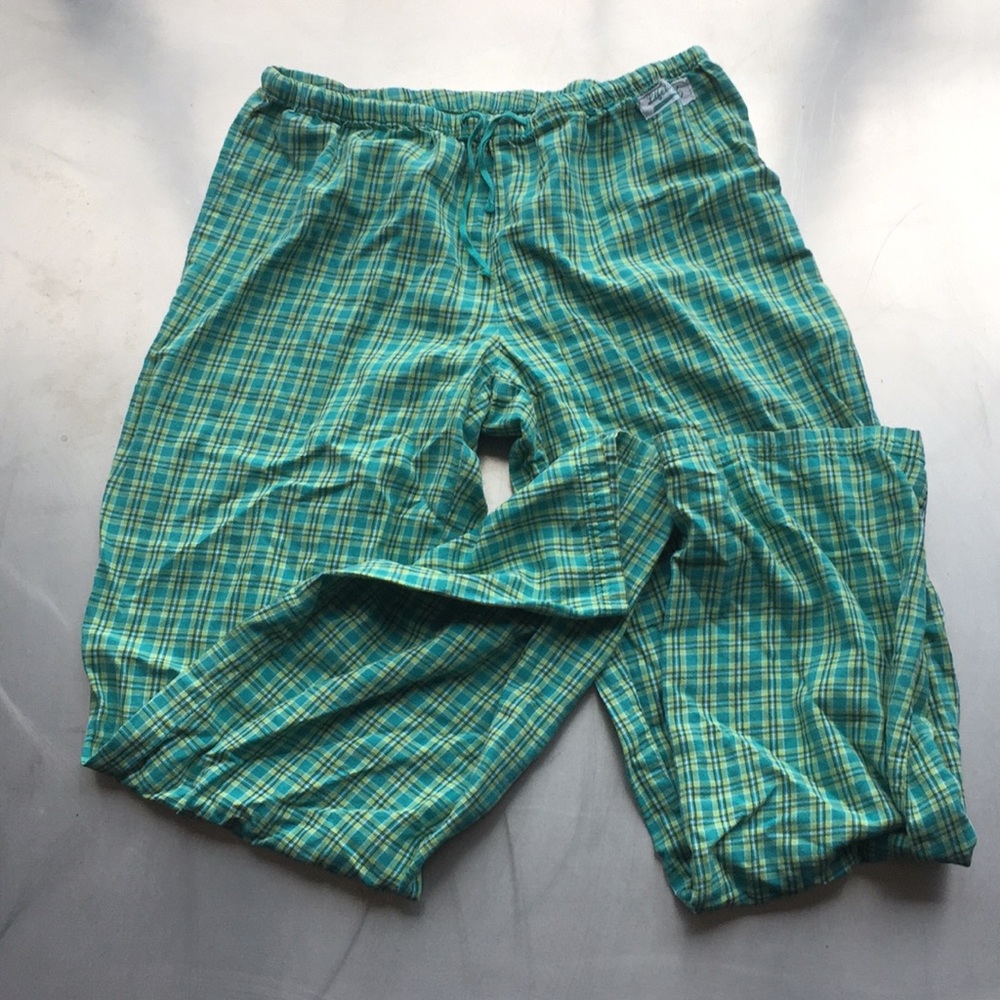 Plaid pajama pants